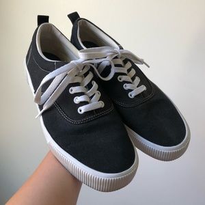 H&M Men Black Shoes
